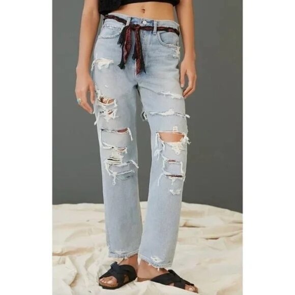 Agolde 90's Mid Rise Loose Fit in Unhinged Size 27 NWT $228 - Picture 2 of 10